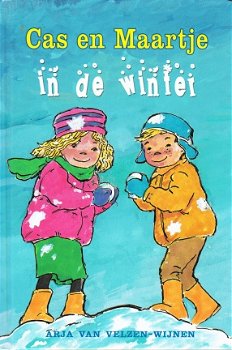 >CAS EN MAARTJE IN DE WINTER - Arja van Velzen-Wijnen - 0