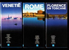 Reisgidsjes VENETIË, ROME EN FLORENCE - ook per stuk te koop