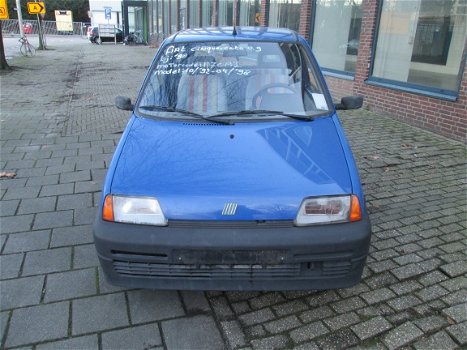 Fiat Cinquecento 1998 blauw Plaatwerk en Onderdelen - 1