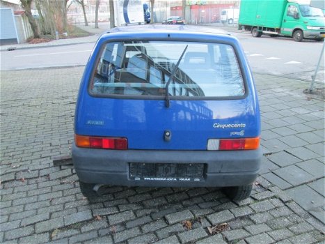 Fiat Cinquecento 1998 blauw Plaatwerk en Onderdelen - 5