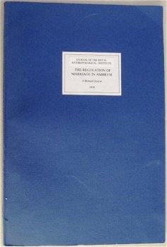 The Regulation of Marriage in Ambrym 1928 Vanuatu Pacific - 1