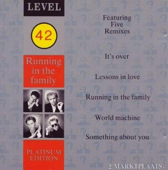 Level 42 - Running In The Family (Platinum Edition) - 1