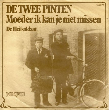 Single van De Twee Pinten : Moeder ik kan je niet missen (1978) - nr. 1