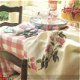 borduurpatroon 3055 tafelkleed met rozen - 1 - Thumbnail
