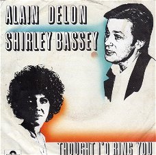 Shirley Bassey & Alain Delon : Thought I'd ring you (1983)
