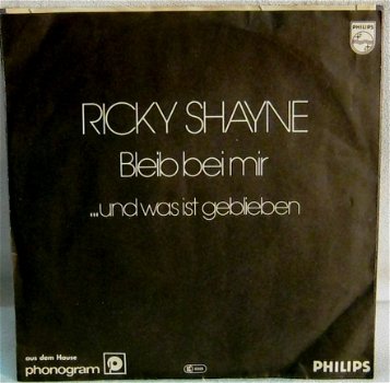 Ricky Shayne,Bleib Bei Mir,Philips6005136,1981,D(p)nst - 2