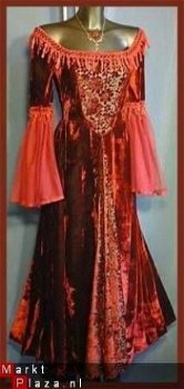Middeleeuwse jurk Black Lauriel 6150 - 2