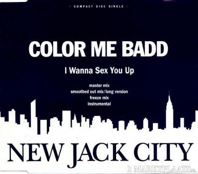 Color Me Badd - I Wanna Sex You Up 4 Track CDSingle - 1