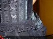 Gothic korset top uit zwart velours - 4 - Thumbnail