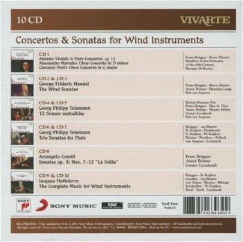 Concertos & Sonatas For Wind Instrumentals (10 CDBox) (Nieuw/Gesealed) - 2