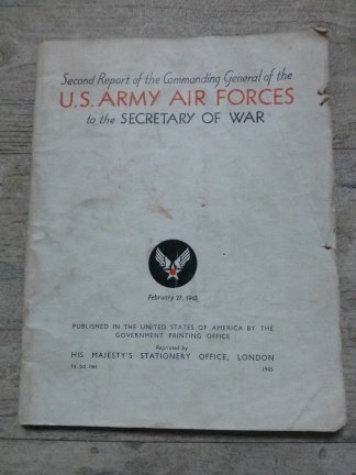 Boekje US Army Air Force 1945 - nr. 1