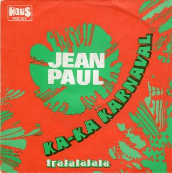 Jean-Paul ‎– Ka-Ka Karnaval (1976) - 1