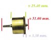 Veer trommel = Franse pendule = zonder veer =26142 - 2 - Thumbnail