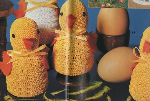 Haakpatroon 1018 eierwarmers kuikens - 1