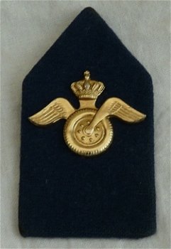 Kraagspiegel / Embleem DT, Regiment Aan- en Afvoer Troepen, KL, 3e model.(Nr.3) - 2