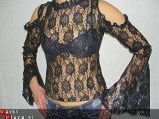 Mooie apart luxe gothic top 4742