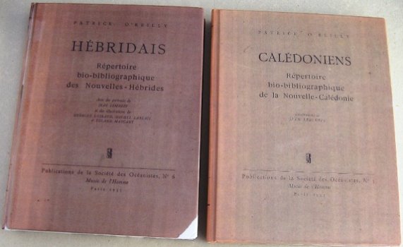 Calédoniens & Hébridais HC P O'Reilly Pacific New Hebrides - 1