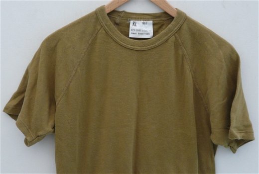 Hemd, Onderhemd, korte mouw, Koninklijke Landmacht, maat: 8090/1525, 1993.(Nr.1) - 2
