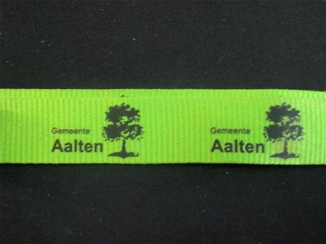 Sleutelkoord met logo gemeente Aalten.NIEUW,50 cm - 2