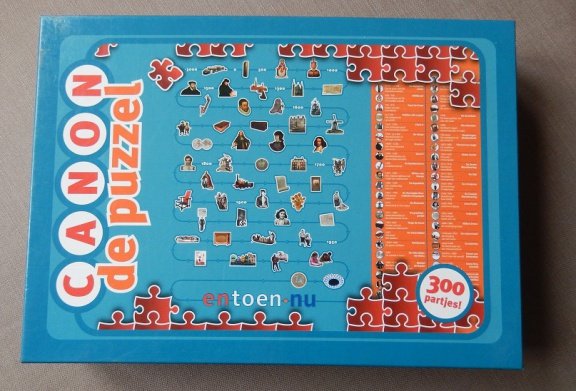 Canon de puzzel - toen en nu - nr. 1