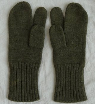 Handschoenen Binnenvoering, Winter, Koninklijke Landmacht, jaren'70/'80.(Nr.2) - 1