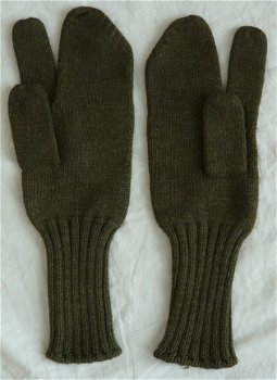 Handschoenen Binnenvoering, Winter, Koninklijke Landmacht, jaren'70/'80.(Nr.3) - 1