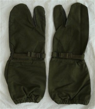 Handschoenen / Overwanten, Gevechts, Koninklijke Landmacht, maat: 12, jaren'70/'80.(Nr.1) - 2