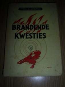 Brandende kwesties -Max Blokzijl 1942