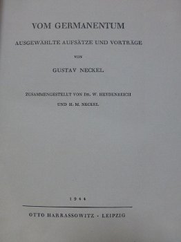 vom Germanentum - 3