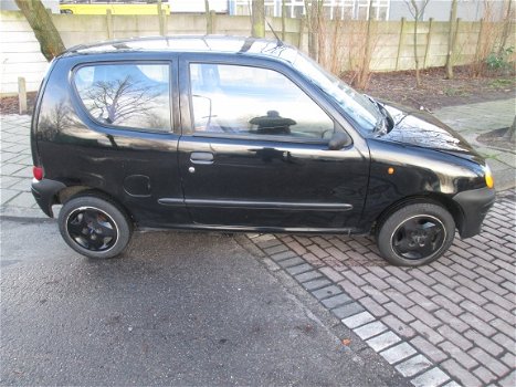 Fiat Seicento 1.1 2001 Zwart Plaatwerk en Onderdelen - 3