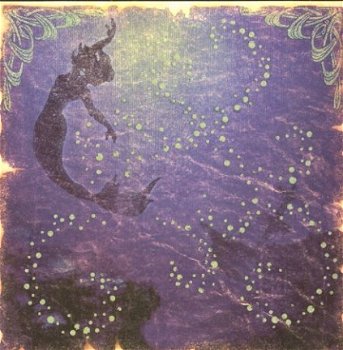 NIEUW vel glitter scrappapier Once Upon a Time 16 Mermaid van DCWV - 1