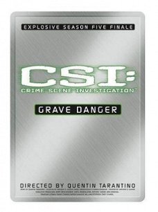 CSI Meets Tarantino - Grave Danger  (DVD in Steelcase)