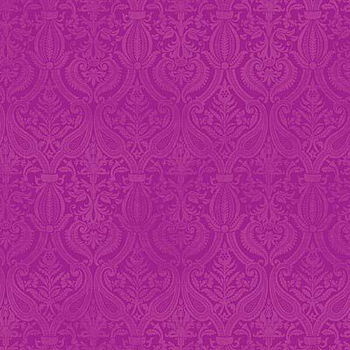 NIEUW vel glanzend scrappapier Royal Garden 11 Pink Flourish van DCWV - 1