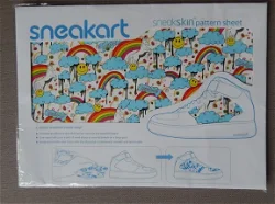 Sneaker stickers Smiley design