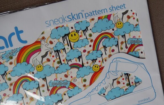 Sneaker stickers Smiley design - Afbeelding 2