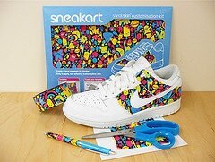 Sneaker stickers Smiley design - Afbeelding 3