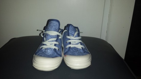 Voute Plantaire blauw jeans canvas schoenen maat 27 - 2