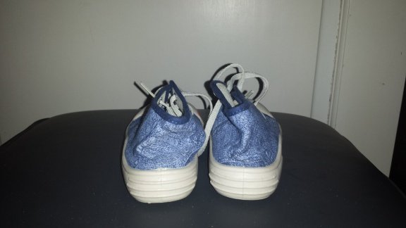 Voute Plantaire blauw jeans canvas schoenen maat 27 - 4