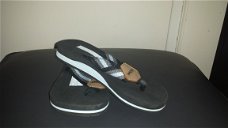 Mexx slippers zwart grijs blauw nieuw maat 28