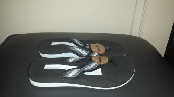 Mexx slippers zwart grijs blauw nieuw maat 28 - 3