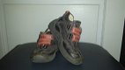 Gattino bruin leren schoenen met rode accenten maat 24 - 1 - Thumbnail