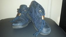 Bumper donker blauwe leren schoenen maat 25