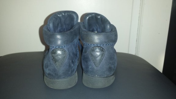 Bumper donker blauwe leren schoenen maat 25 - 4