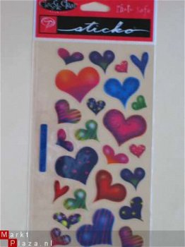 sticko sparkle hearts - 1