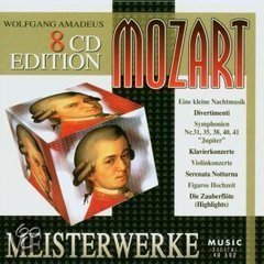 Wolfgang Amadeus Mozart - Meisterwerke ( 8 CDBox) (Nieuw/Gesealed) - 1