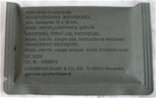 Verband Pakje, Nood, 16x10cm, Koninklijke Landmacht, 1993.(Nr.3)