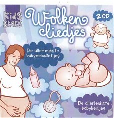 Wolken Liedjes - Kids Stars Met De Allerleukste Babymelodietjes (2 CD)