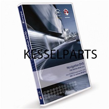 Opel DVD800 Europa navigatie DVD 800 Modeljaar 2009 2010 MY2009 MY 2010 - 1