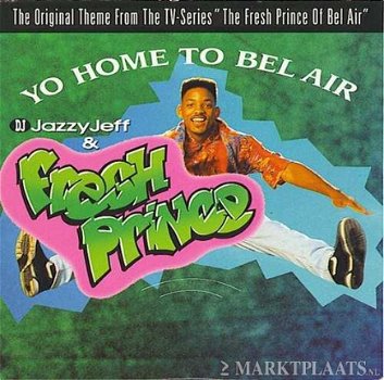 DJ Jazzy Jeff & The Fresh Prince - Yo Home To Bel Air 2 Track CDSingle (Will Smith) - 1