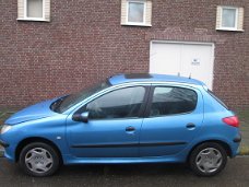 Peugeot 206 1.9 Diesel Plaatwerk en  Onderdelen Sloopauto inkoop Den haag